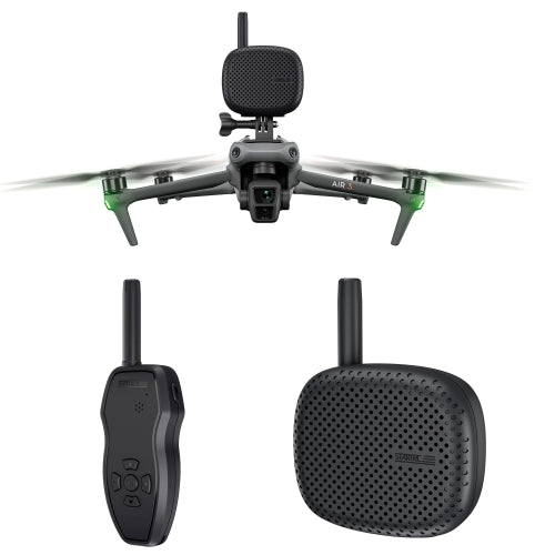 STARTRC Drone Megaphone Wireless Portable Speaker 3KM Control for DJI Mavic / Air / Mini Series - Polar Tech Australia