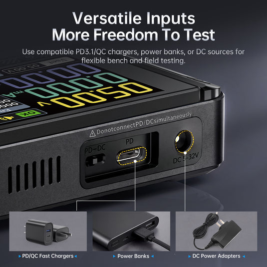 [DPS-150P] FNIRSI Portable DC Power Supply 30V 5A 150W with μA Current Readback and Low Ripple for Circuit Debugging - Polar Tech Australia