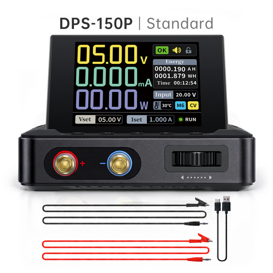 [DPS-150P] FNIRSI Portable DC Power Supply 30V 5A 150W with μA Current Readback and Low Ripple for Circuit Debugging - Polar Tech Australia