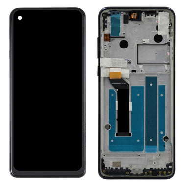 [With Frame] Motorola Moto One Action XT2013-1 & XT2013-2 LCD Screen Display Digitizer Assembly - Polar Tech Australia