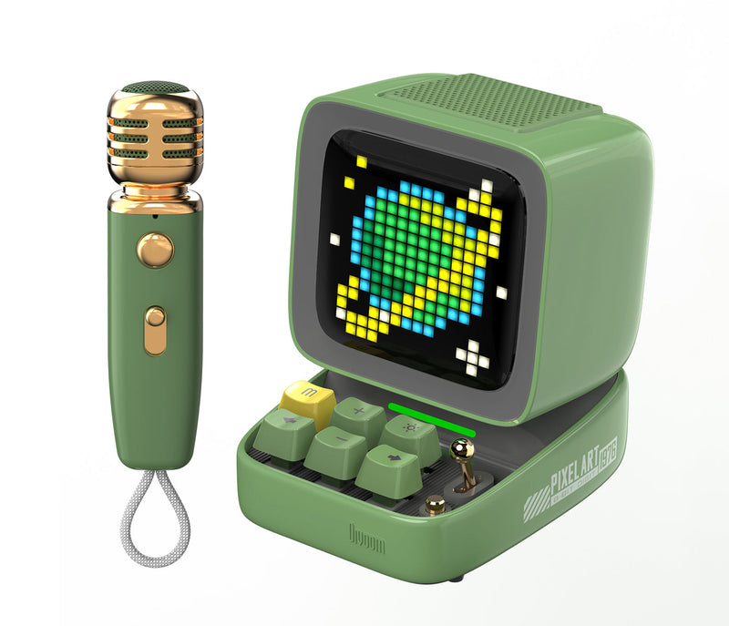 Load image into Gallery viewer, Divoom Ditoo-Mic Mini Karaoke Machine Pixel Art Bluetooth Speaker Perfect Gift - Polar Tech Australia
