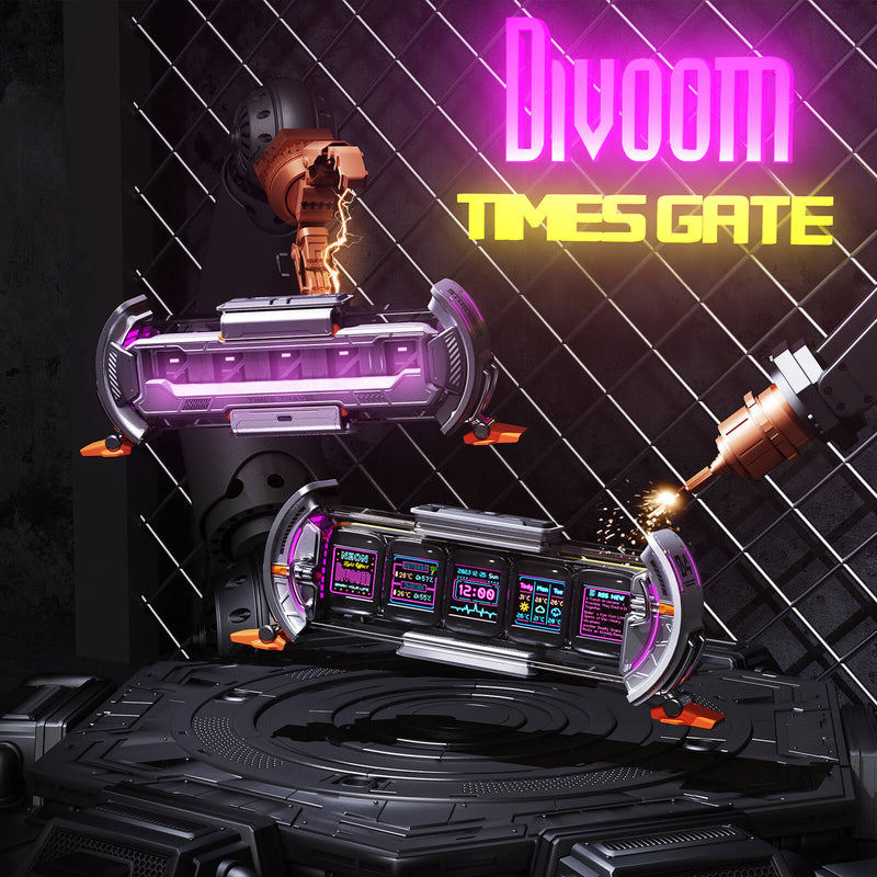 Load image into Gallery viewer, Divoom Times Gate | Pixel Art Informative Display Perfect Gift - Polar Tech Australia

