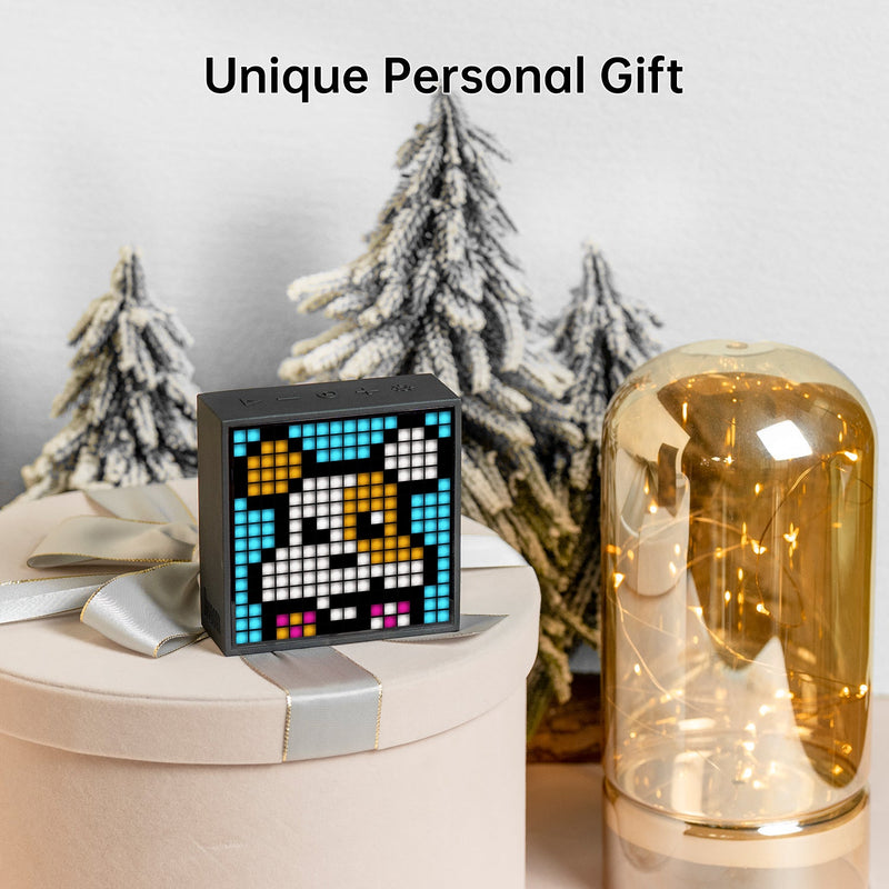 Cargue la imagen en el visor de la galería, Divoom Timebox-Evo Pixel Art Speaker 16x16 DIY LED Display Alarm Clock Box Perfect Gift - Polar Tech Australia

