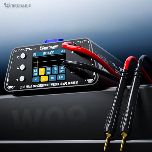[W09] Mechanic W09 1100A Handheld Miniature Faraday Capacitor Spot Welder - Polar Tech Australia