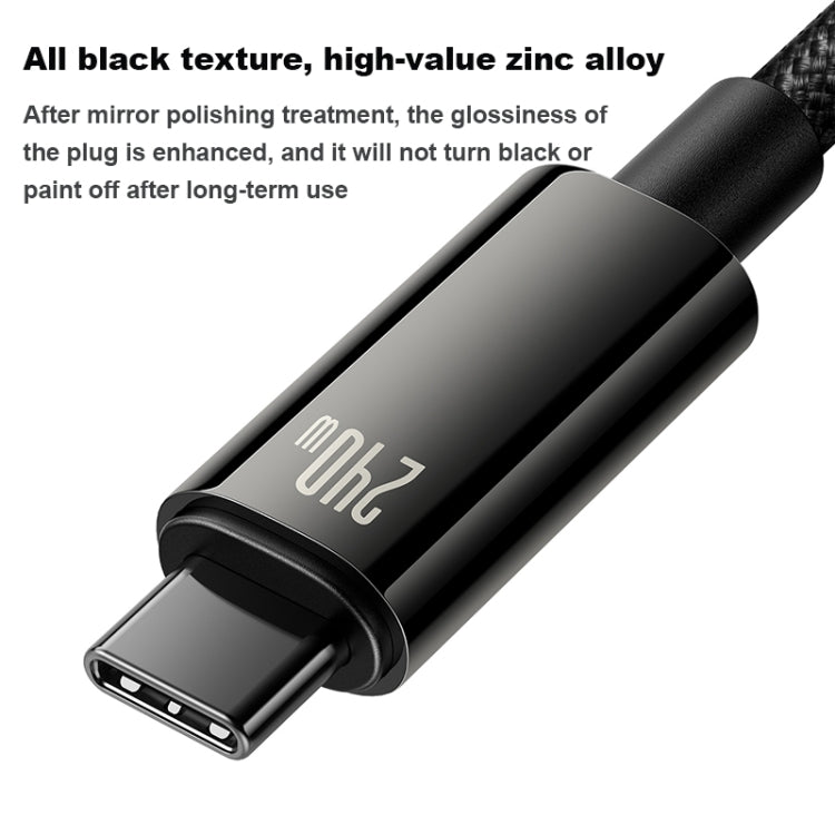 Load image into Gallery viewer, [240W] Baseus Macbook Laptop Fast Charging Data Cable Tungsten Gold Series 240W Type-C to Type-C - Polar Tech Australia

