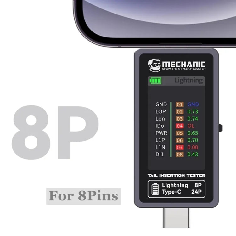 Cargue la imagen en el visor de la galería, [T-824] Mechanic Auto detections Diagnosis For Apple Lightning &amp; Andriod Type-C Port Device - Polar Tech Australia
