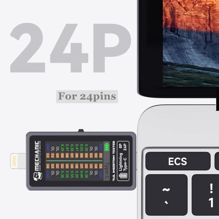 Cargue la imagen en el visor de la galería, [T-824] Mechanic Auto detections Diagnosis For Apple Lightning &amp; Andriod Type-C Port Device - Polar Tech Australia
