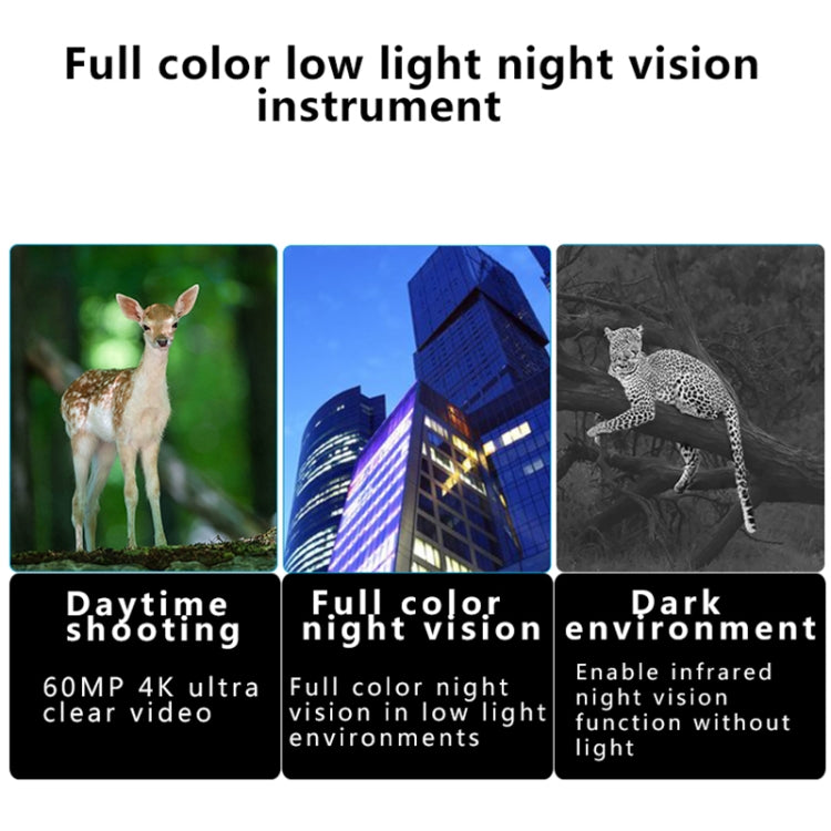 Cargue la imagen en el visor de la galería, [NV6000] Outdoor Hunting Twilight Full Color 4K HD Binocular Night Vision - Polar Tech Australia
