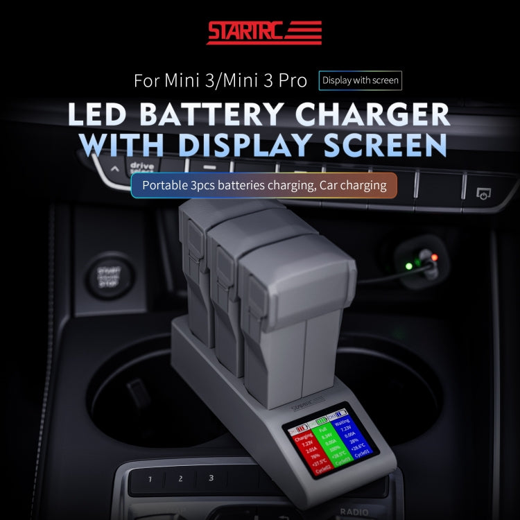 Cargue la imagen en el visor de la galería, STARTRC 3 in 1 Charging Butler Battery Charger for DJI Mini 4 Pro / Mini 3/ Mini 3 Pro - Polar Tech Australia
