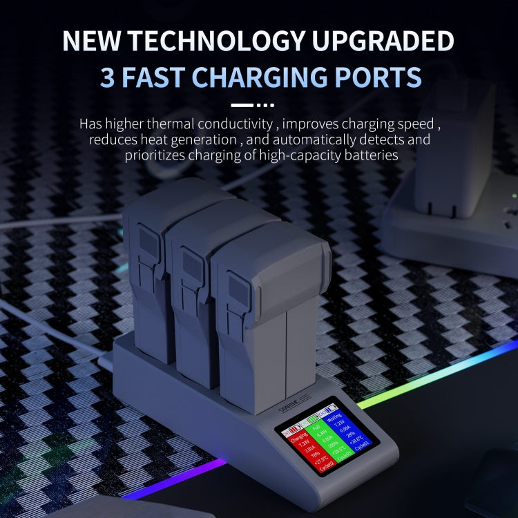 Cargue la imagen en el visor de la galería, STARTRC 3 in 1 Charging Butler Battery Charger for DJI Mini 4 Pro / Mini 3/ Mini 3 Pro - Polar Tech Australia
