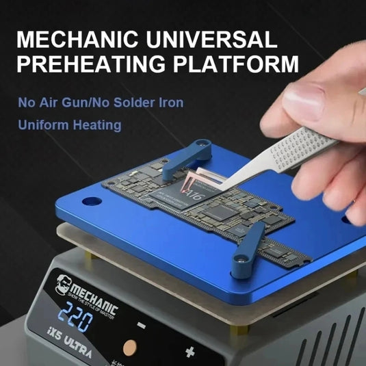 Mechanic IX5 Ultra Universal Preheating Platform for Motherboard Repair - Polar Tech Australia