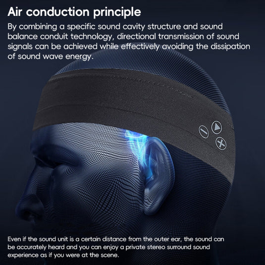 Mucro B01 Turban Style Wireless Bluetooth Headset Sports Headband - Polar Tech Australia