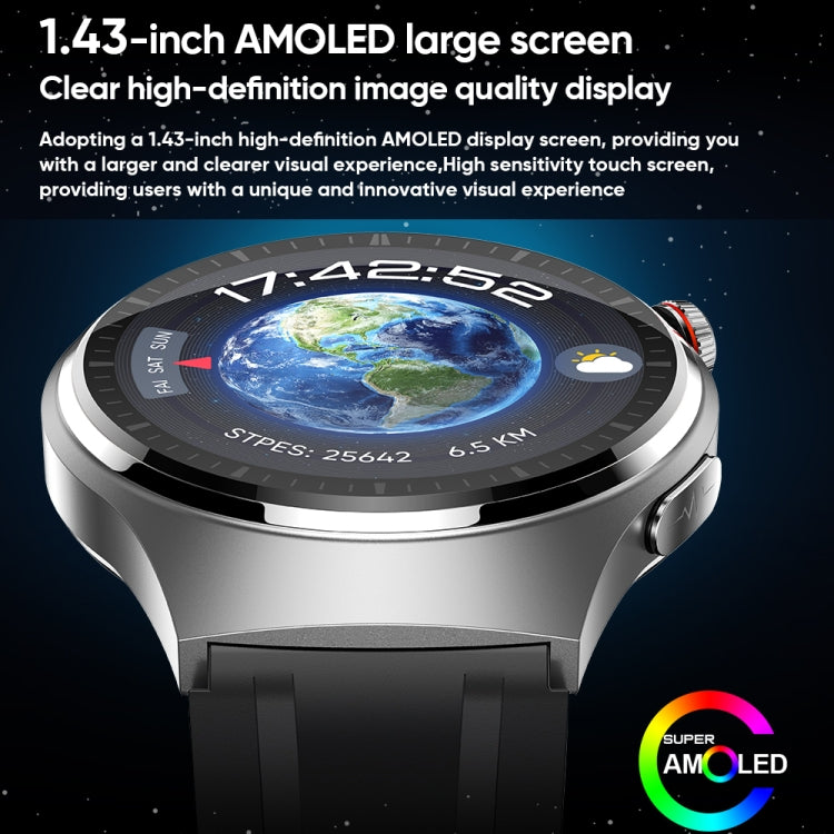Chargez l&#39;image dans la visionneuse de la galerie, [Brand New] MT200 1.43 inch AMOLED IP67 Steel Band Smart Call Watch, Support ECG - Polar Tech Australia
