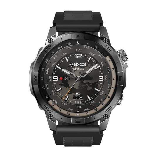 [Brand New] Zeblaze Stratos 2 Plus 1.43 inch Screen 3 ATM Health and Fitness GPS Smart Watch - Polar Tech Australia