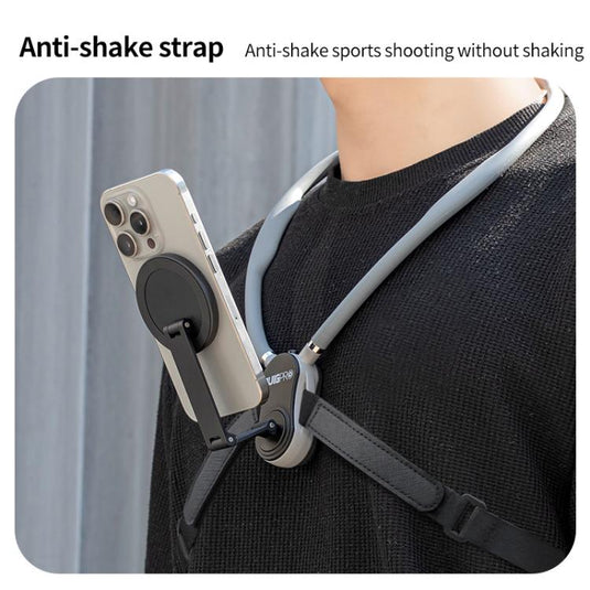 RUIGPRO Magnetic Neck Mount Anti-shake Phone Bracket - Polar Tech Australia