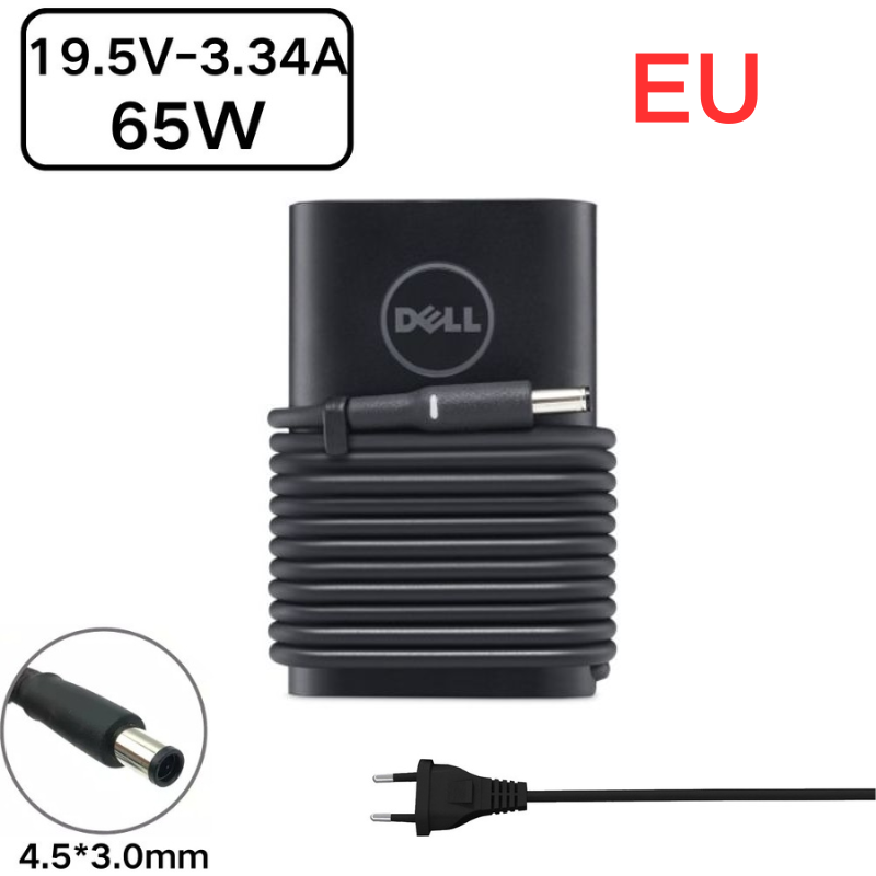 Load image into Gallery viewer, [19.5V-3.34A/65W][4.5*3.0][Round] Dell Inspiron Laptop AC Power Adapter Laptop Charger
