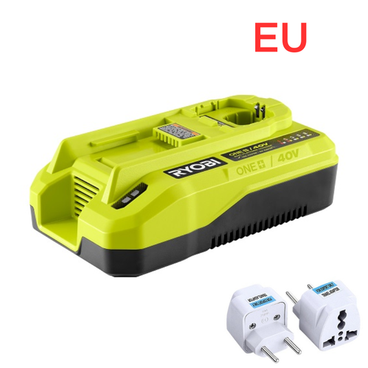 [ONE+][18V-12A / 36V~40V-6A] Genuine Original Ryobi ONE+ 18V/40V Dual Platform - Electrical Tool Li-ion Battery Fast Charger - Polar Tech Australia