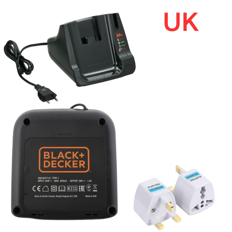 Load image into Gallery viewer, [90616337-01][36V-1.3A] Genuine Original Black &amp; Decker Fast Charger Electrical Tool Li-ion Battery - Replacement Charger
