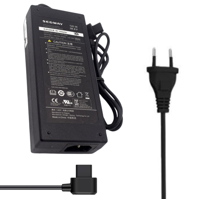 Chargez l&#39;image dans la visionneuse de la galerie, [120W/58.8V-2A][Flat Square] Segway Ninebot One Z10 Replacement Charger - Polar Tech Australia
