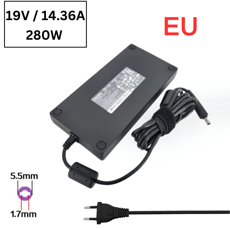 Load image into Gallery viewer, [19.5V-14.36A/280W][5.5x1.7] Acer Nitro 5 N22C1 A21-280P1A AC Power Supply Adapter Charger - Polar Tech Australia
