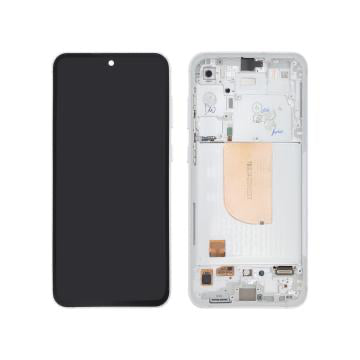 [ORI][With Frame] Samsung S23 FE 5G (SM-S711B) OLED LCD Touch Digitizer Screen Assembly - Polar Tech Australia