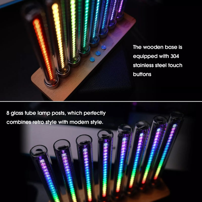 Cargue la imagen en el visor de la galería, Music Spectrum Light VU Meter Analog Glow Tube Level Indicator Pickup Light

