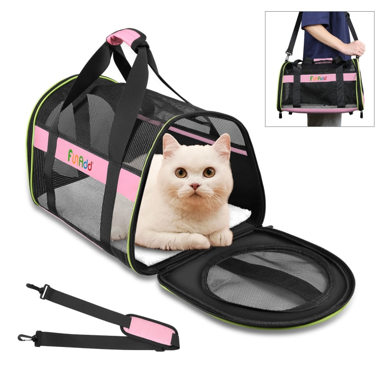 Cargue la imagen en el visor de la galería, FUNADD Pet Travel Carrier Bag Shoulder Foldable Tote Bag
