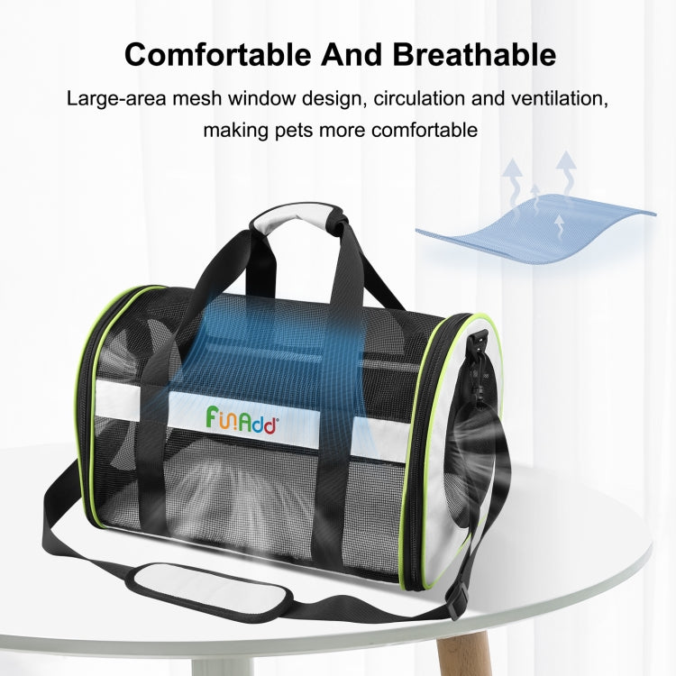 Cargue la imagen en el visor de la galería, FUNADD Pet Travel Carrier Bag Shoulder Foldable Tote Bag

