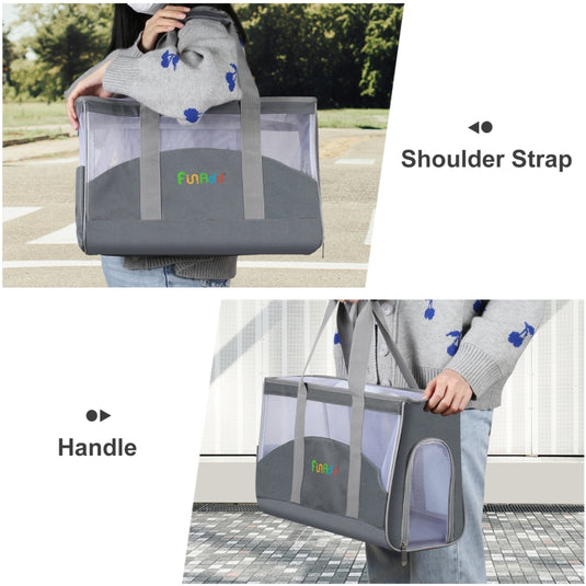 FUNADD Portable Breathable Pet Bag Outdoor Shoulder Tote Bag, Breathable Pet Bag - Polar Tech Australia