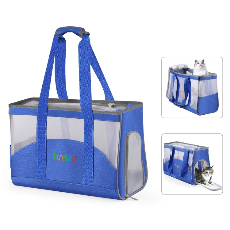 Cargue la imagen en el visor de la galería, FUNADD Portable Breathable Pet Bag Outdoor Shoulder Tote Bag
