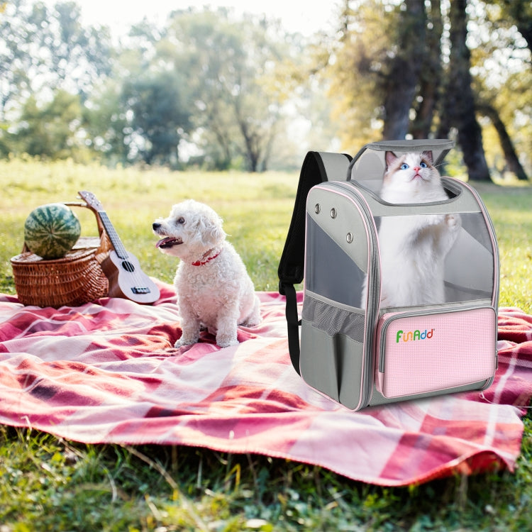 Cargue la imagen en el visor de la galería, FUNADD Fold Breathable Pet Backpack Outdoor Shoulders Cat Bag, Pet Backpack - Polar Tech Australia
