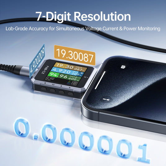 [FNB-C2] USB PD 3.1 Type-C Fast Charging Tester - Polar Tech Australia