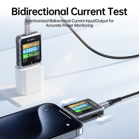 [FNB-C2] USB PD 3.1 Type-C Fast Charging Tester - Polar Tech Australia