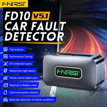 Chargez l&#39;image dans la visionneuse de la galerie, [FD10] FNIRSI Car OBD2 Scanner Code Reader Clear Error OBD Diagnostic Tool IOS Android Bluetooth V5.1 Check Engine Light Car Repair - Polar Tech Australia
