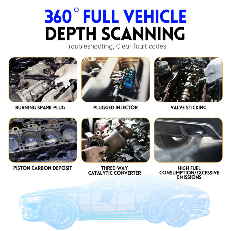Chargez l&#39;image dans la visionneuse de la galerie, [FD10] FNIRSI Car OBD2 Scanner Code Reader Clear Error OBD Diagnostic Tool IOS Android Bluetooth V5.1 Check Engine Light Car Repair - Polar Tech Australia
