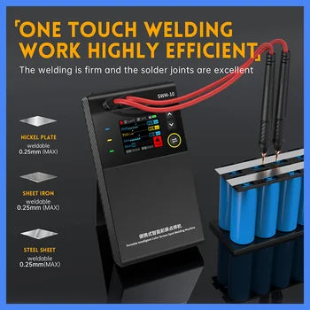Load image into Gallery viewer, [SWM-10] FNIRSI Portable Battery Spot Welder DIY Mini Welding Machine 18650 Battery Pack Welding Tool 5000mah Weldable 0.25mm - Polar Tech Australia
