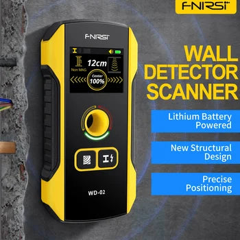 Cargue la imagen en el visor de la galería, [WD-02] FNIRSI Wall Detector Scanners Stud Finder Positioning Hole TFT Display AC Live Cable Wires Metal Wood Stud Wall Scanner - Polar Tech Australia
