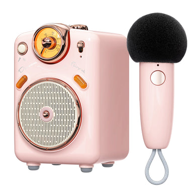 Divoom Fairy-OK Retro Mini Karaoke Speaker Perfect Gift - Polar Tech Australia