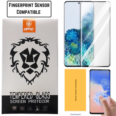 [AMC Installation Kit][Full Glue] Premium Quality Samsung Galaxy Note 10/Note 10 Plus Curved Full Glue Tempered Glass Screen Protector - Polar Tech Australia