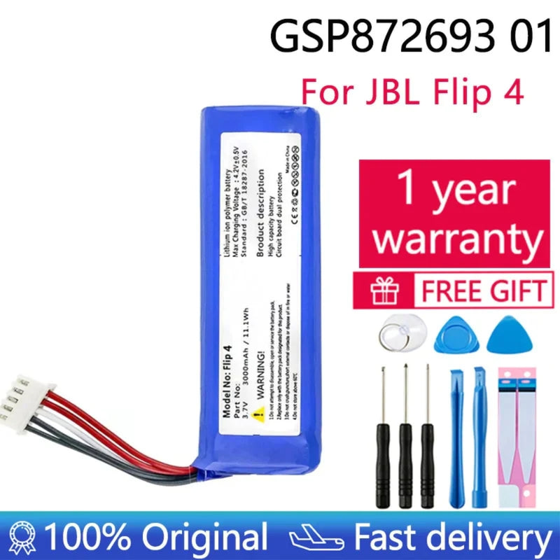 Cargue la imagen en el visor de la galería, [PH2.0-JST Connector][GSP872693] Universal 3500mAh 3.7V Rechargeable Li-Ion Lithium Polymer Battery - Polar Tech Australia
