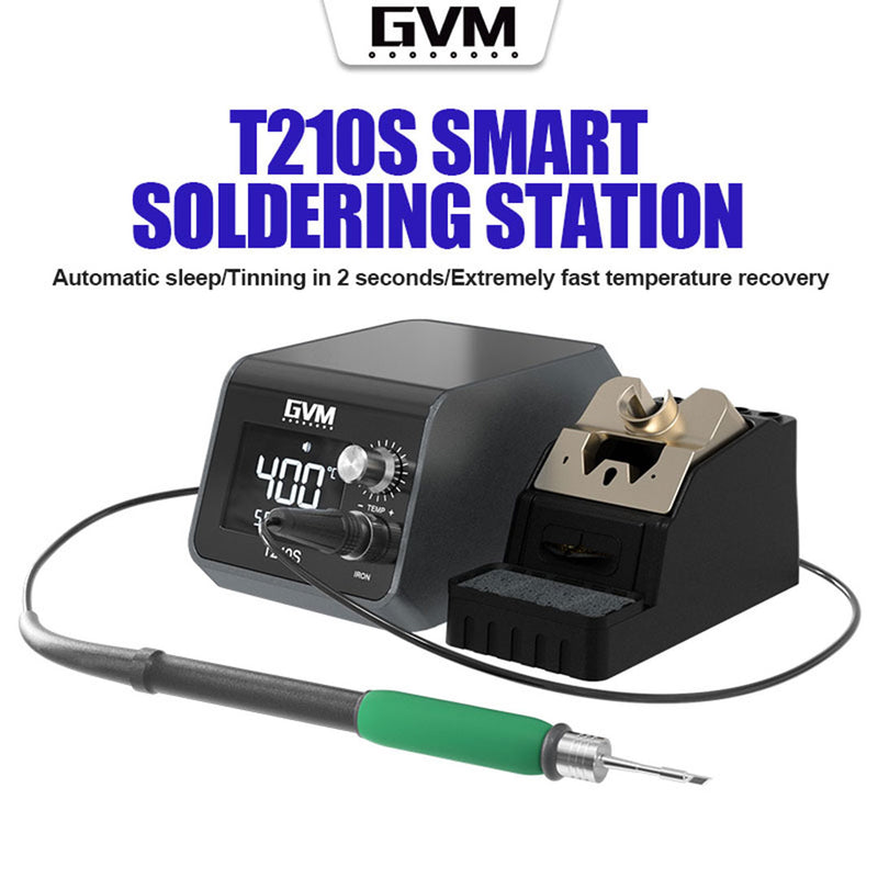 Load image into Gallery viewer, GVM T12S Smart Soldering Station – T210S Model - Polar Tech Australia
