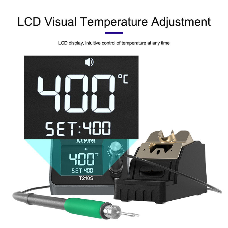 Load image into Gallery viewer, GVM T12S Smart Soldering Station – T210S Model - Polar Tech Australia
