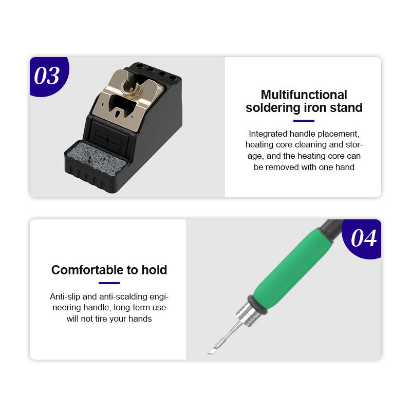 Load image into Gallery viewer, GVM T12S Smart Soldering Station – T210S Model - Polar Tech Australia
