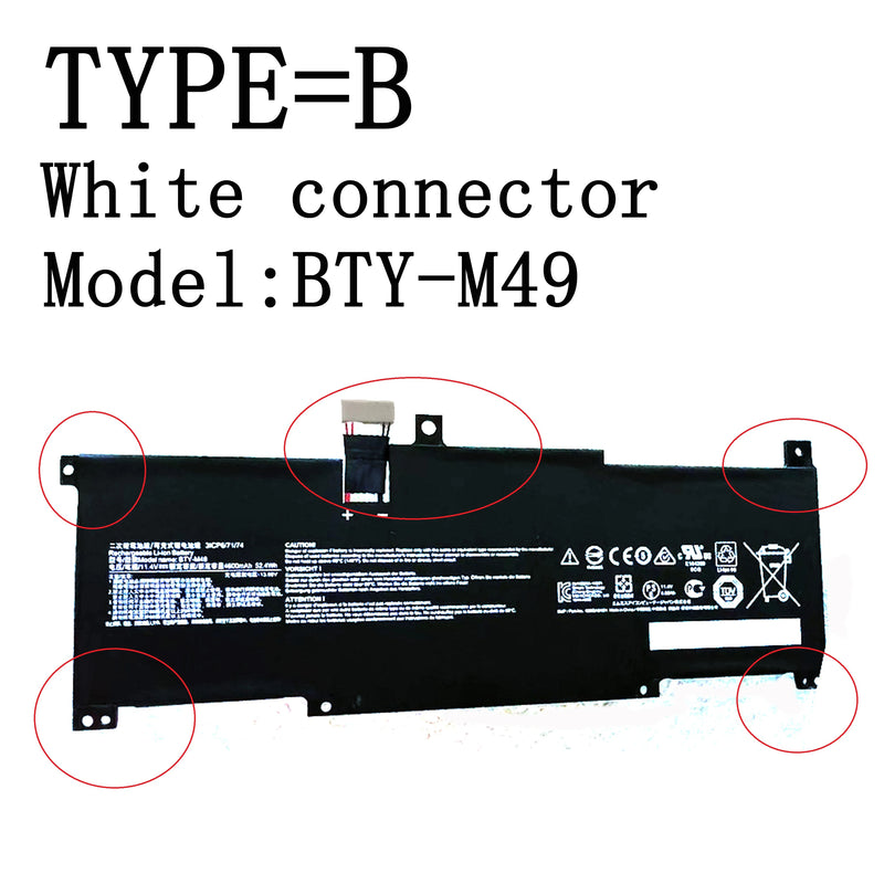 Load image into Gallery viewer, [BTY-M49] MSI Modern 14 &amp; Prestige 14 Replacement Battery - Polar Tech Australia
