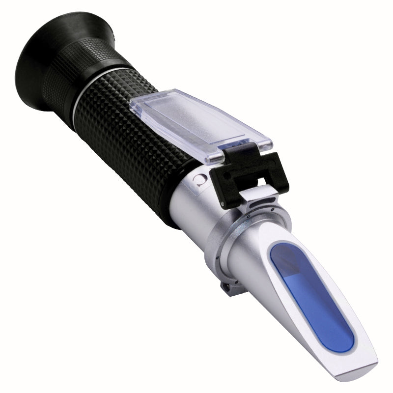 Load image into Gallery viewer, [ATC] Fruit Brix Refractometer Auto Refractometer Sugar Concentration ATC Sweetness Tester Fruit Sugar Meter for Homebrew Honey Vegetables Range Brix 0-32% - Polar Tech Australia
