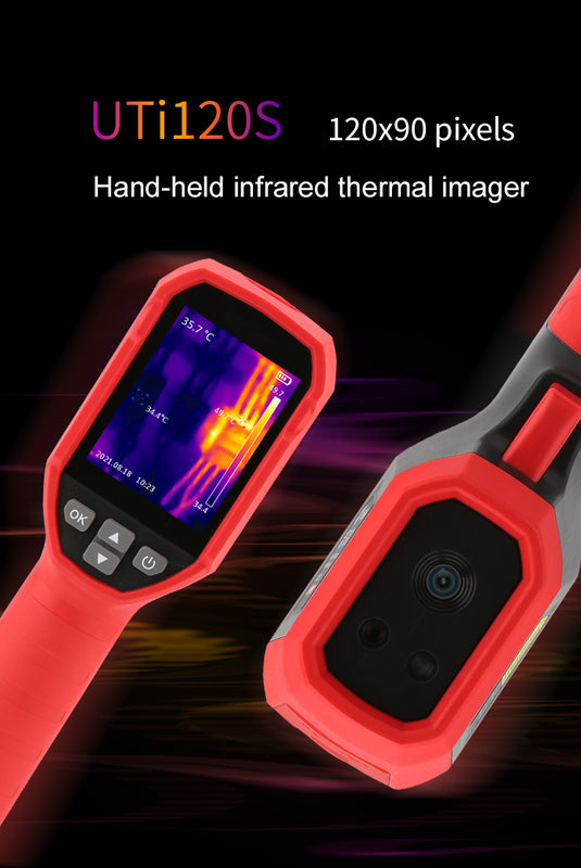 [UTi120S] UNI-T  Infrared Thermal Imager Handheld Temperature Thermal Camera PCB Circuit Industrial Testing - Polar Tech Australia