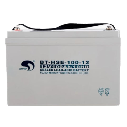 [BT-12M100AC] 12V/100Ah Battery Valve Regulated Sealed Lead-Acid UPS Battery Back up - Polar Tech Australia