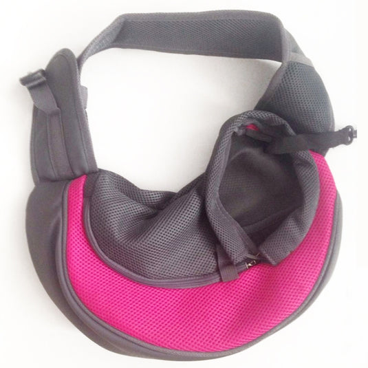 Dog and Cat Sling Carrier Hands Free Reversible Pet Papoose Bag, Size：Large, Size：Large