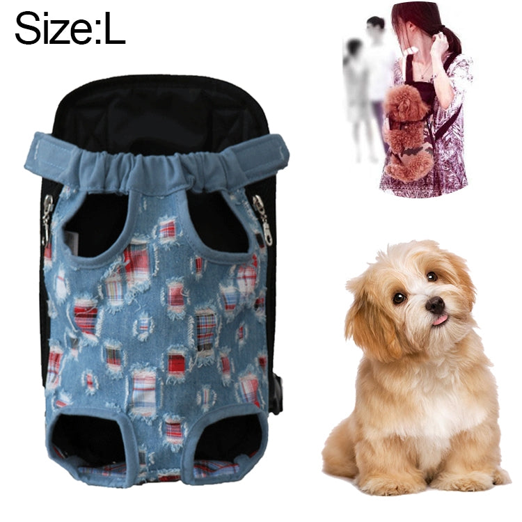 Chargez l&#39;image dans la visionneuse de la galerie, Front Pet Carrier Dog Backpack Bag, Size：L, Size：L - Polar Tech Australia

