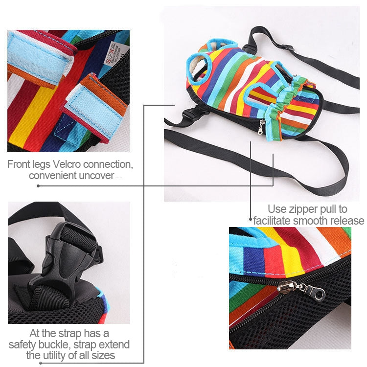 Chargez l&#39;image dans la visionneuse de la galerie, Front Pet Carrier Dog Backpack Bag, Size：L, Size：L - Polar Tech Australia
